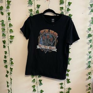 NWOT Vans Black Logo T-shirt